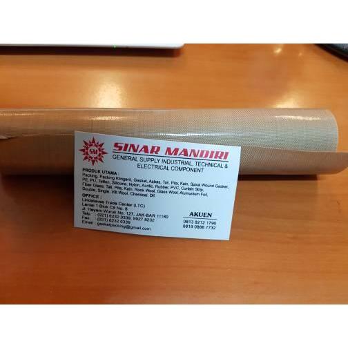Kain tahan panas - PTFE glass fabric cloth