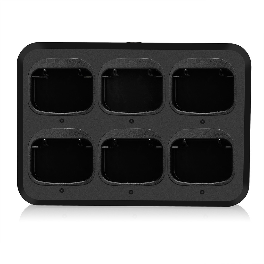 New Rapid Six-way Charger Single Row For Retevis RT8 RT81 RT82 RT87 RT50 RT83 Walkie Talkie/Battery 