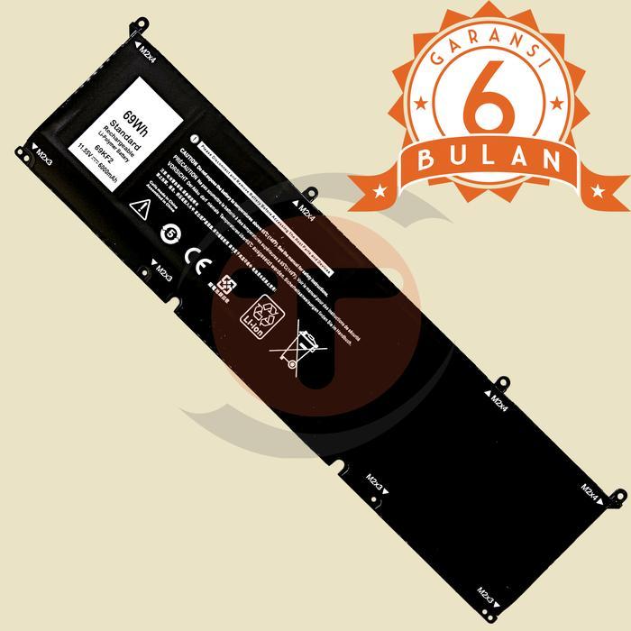 Baterai Untuk Dell Alienware M15 R3 M15 R4 M15 R5 M15 R6 M15 R7 M17 R3 M17 R4 Precision 5550 5560