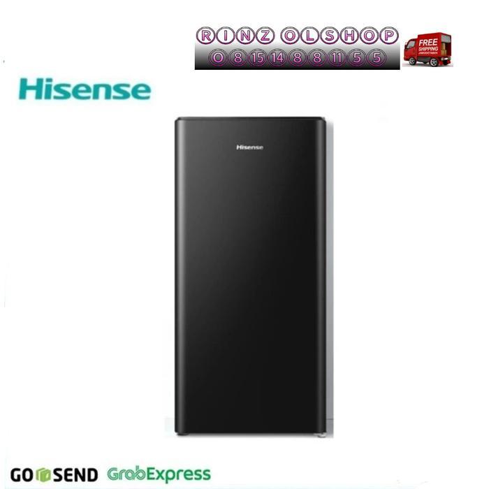 KULKAS HISENSE RR125D41BN REFRIGERATOR 1 PINTU 91 LITER