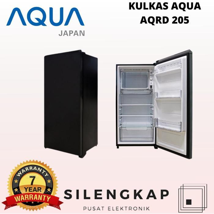 KULKAS 1 PINTU AQUA AQR-D 190 DS GARANSI RESMI