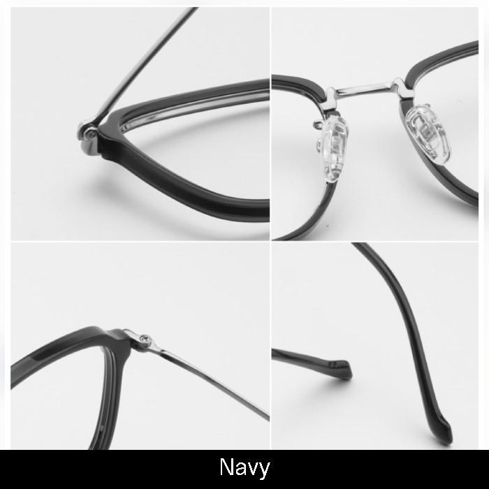 Frame kacamata minus Retro Titanium FF69 Full Frame Progresif bisnis