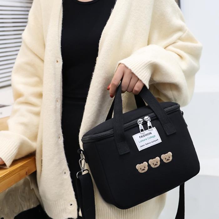 MARKAS Tas Rantang FASHION LEISURE COLLEGE Tas Susu Bayi Rantang Makanan Tas Perlengkapan Bayi