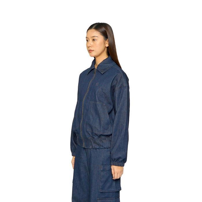 EIGER WS BREE DENIM BOMBER JACKET WOMEN