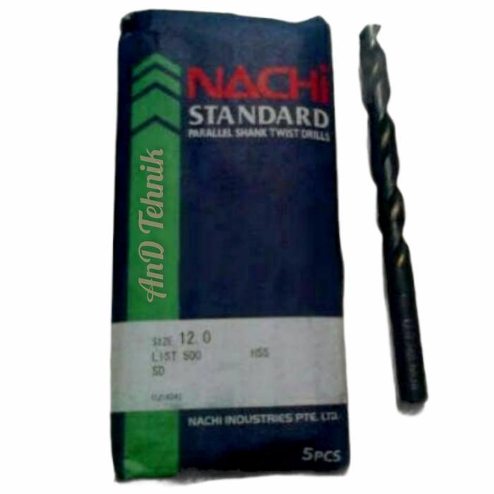 Mata Bor Besi Nachi Hss 12Mm / Mata Bor Nachi 12Mm / Nachi 12 Mm