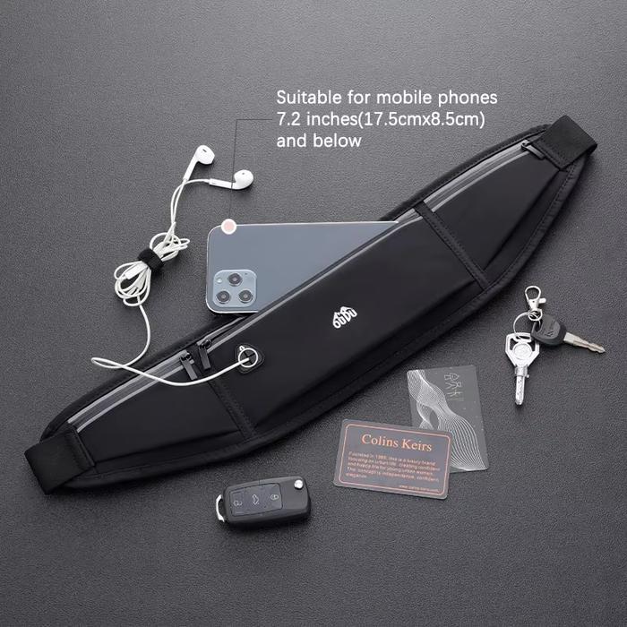 Tas Pinggang Olahraga Anti Air Tas Ponsel Lari Peralatan Luar Ruangan Pria dan Wanita Tas Sabuk Mini