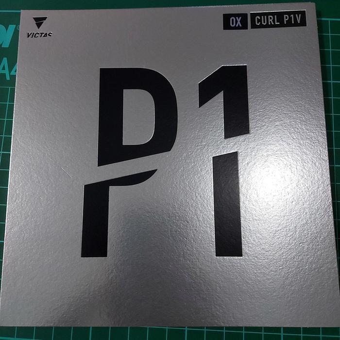 bintik panjang VICTAS P1 tanpa spon (ox) warna merah dan hitam curl p1V