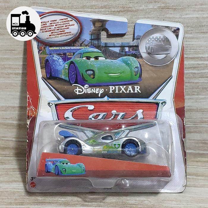 Disney Pixar Cars Diecast - CARLA VELOSO (Silver Racer)