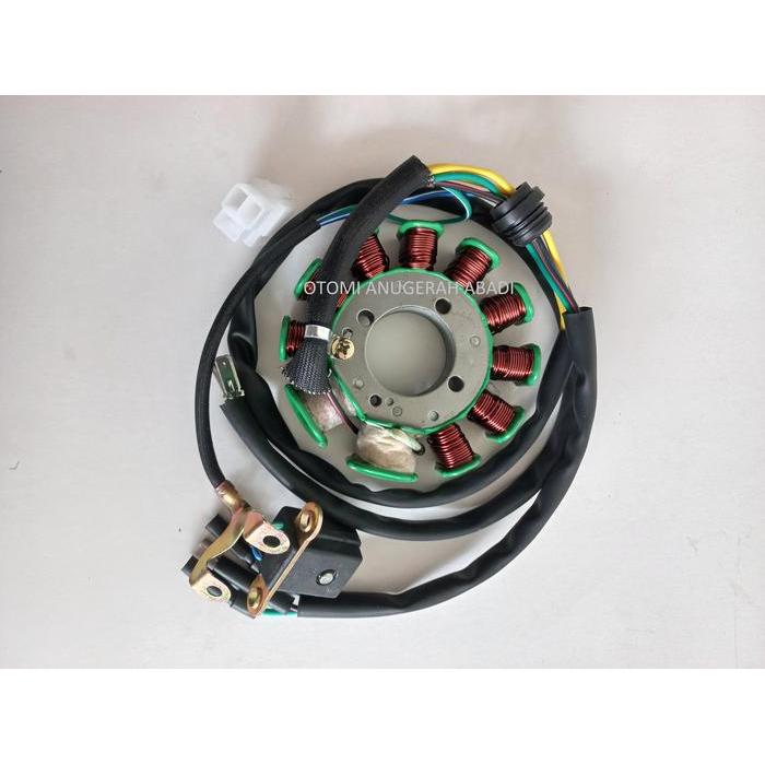 SPUL / STATOR ASSY 11 POLE (AC) ( KAISAR) RODA 3 - 3WOTBKA4011