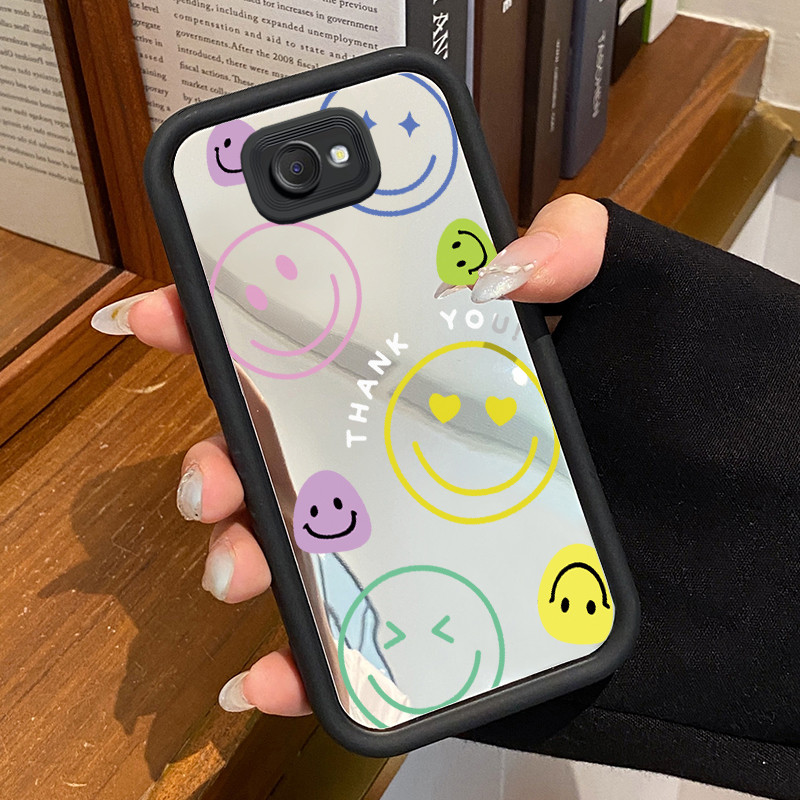 Casing Hp Samsung Galaxy J7 Prime J7 Pro J7 2018 Case Casing Kematian Smile Emoji Tas Pola Kasus cer