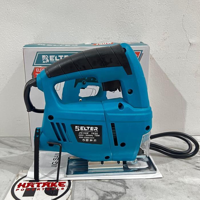 BELTER Jigsaw Mesin Gergaji Listrik Potong Kayu Variable Speed Gergaji Potong Kayu Triplek
