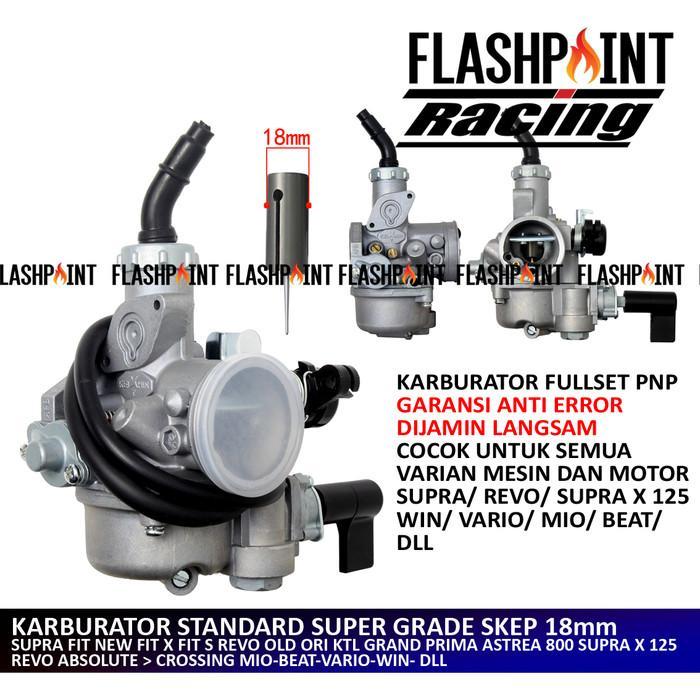 Karburator Standard Super Grade Karbu Supra Fit New X S Revo Old Ori Ktl Gran Prima Astra Astrea 800