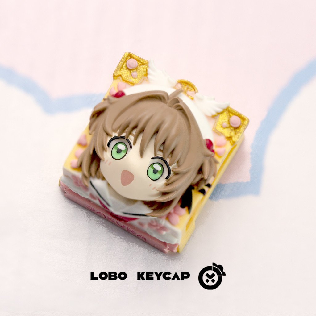 KINOMOTO SAKURA Keycap Resin Creativity Mechanical Keyboard Accessories Keycap ESC Replacement