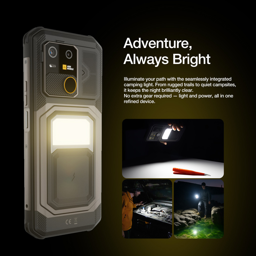 AGM G3 5G Rugged Phone 24GB 512GB Mobile Phone 10000mAh 6.72 Inch 120Hz Dimensity 7300 Smartphone