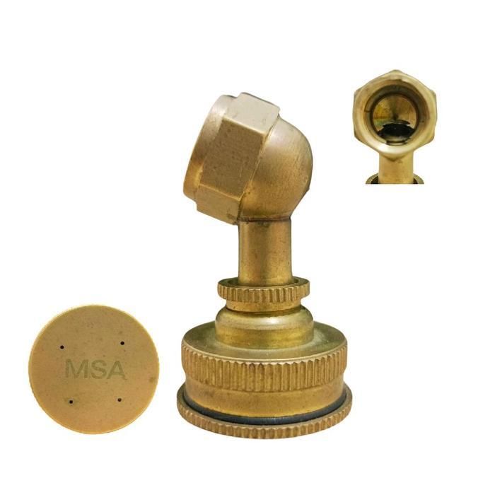 Nozzle Brass 4 Lubang Bengkok Sprayer 303 Msa(Nozzle Brass 4 Lubang Bengkok Sprayer Elektrik)