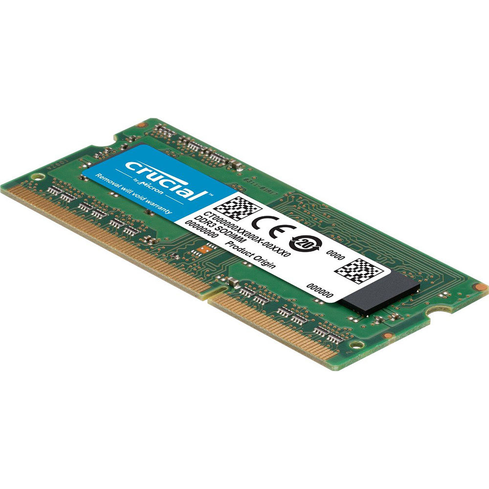 Crucial Memoria RAM DDR3L 16GB 1600MHz PC3L-12800S 204Pin 1.35V SODIMM Memory DDR3 16GB 1600MHz