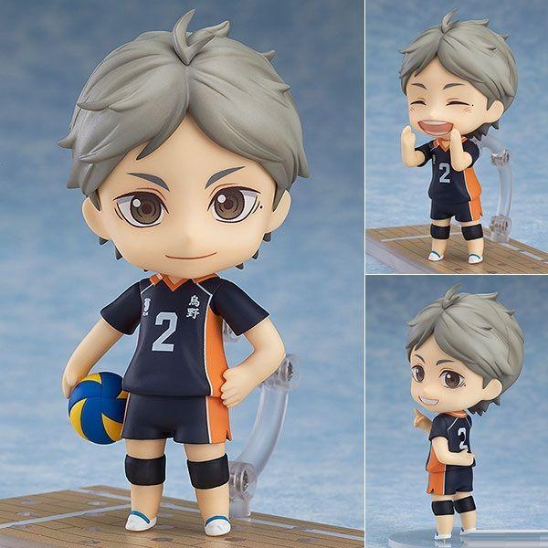 TEREMURAHTERLARIS READY SILAHKAN DIORDER NENDOROID KOSHI SUGAWARA - HAIKYUU (RE-RELEASE)
