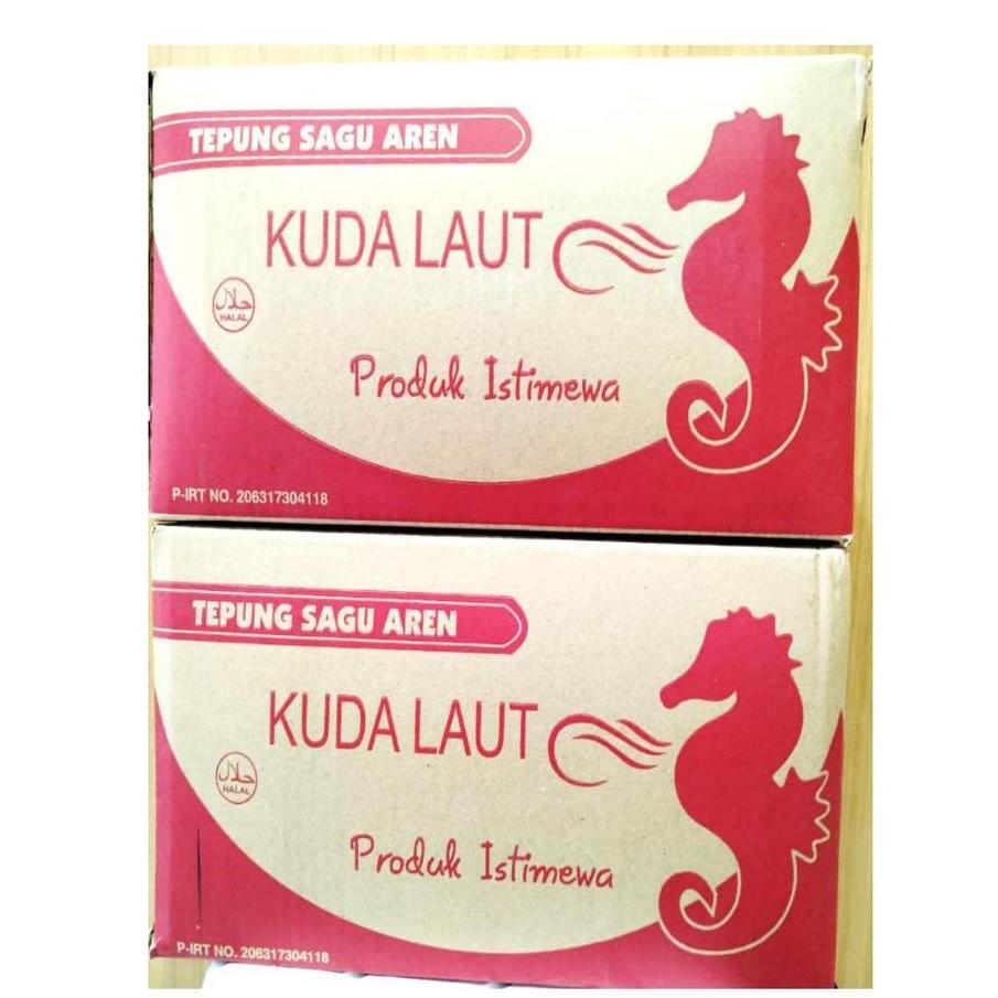 Tepung Sagu Aren Super Cap Kuda Laut 20 @500g / Dus