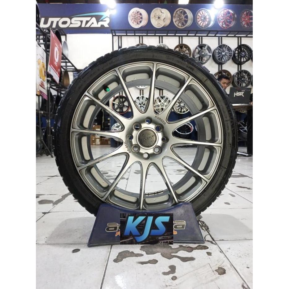 Velg Racing Second Ring 17 Forge Pcd 4x100 4x114 R17 Ban Bonus