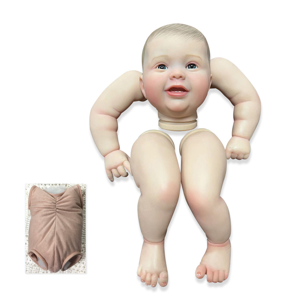 Boneka Reborn 24 Inci Siap Pakai dengan Sentuhan Lembut dan Fleksibel