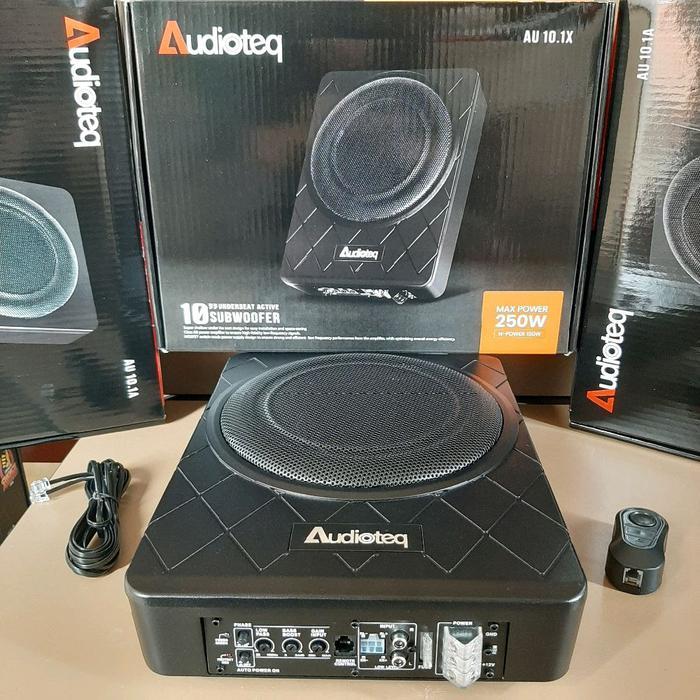 Subwoofer Kolong Jok 10 Inch Aktiv Subwoofer Kolong Audioteq Terlaris
