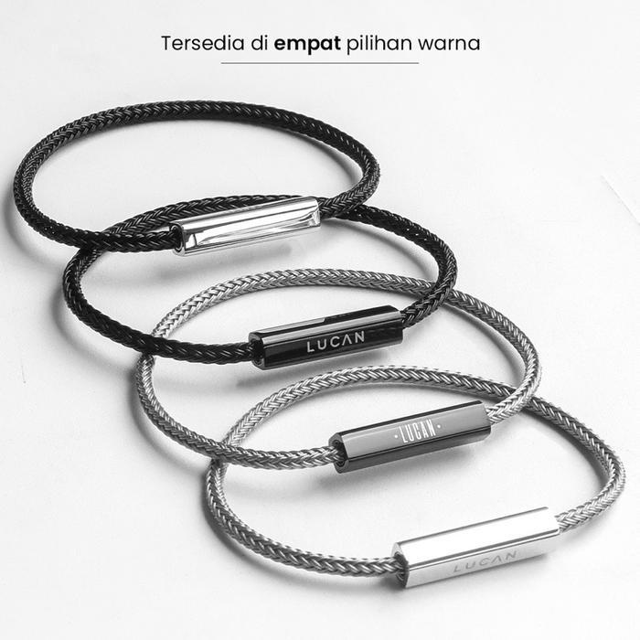 ser LUCAN - Gelang Lucan Munich Gelang Pria Gelang Stainless Gelang Keren Gelang Gelang Unisex