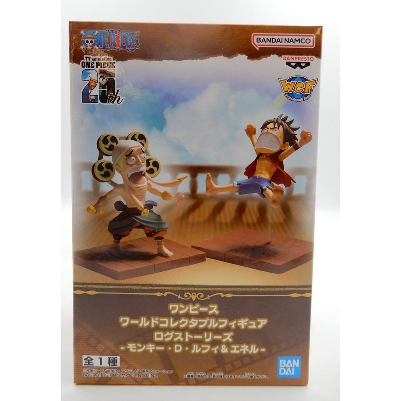 Banpresto WCF Log Stories One Piece - Monkey D. Luffy & Enel