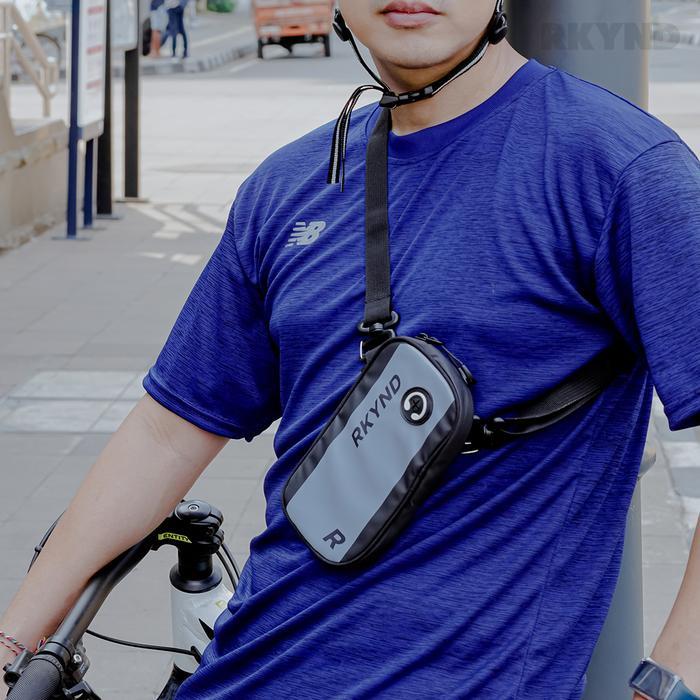 Eiger - Tas Hp Selempang Kecil Waterproof Sepedah Supermoto Trail - Axegear