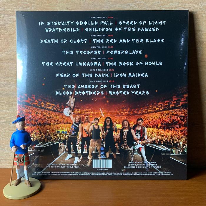 Piringan Hitam / Vinyl Iron Maiden - The Book Of Souls : Live Chapter