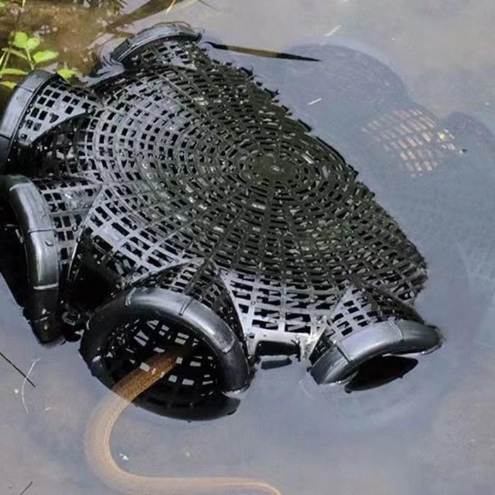 (Praktis) Kandang Pancing Belut Jumbo 8 Lubang / Memancing Jaring Perangkap Ikan / Udang / Bubu