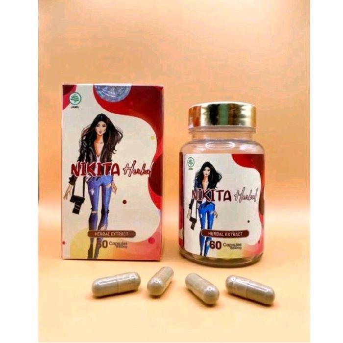 Nikita Herbal By Nikita Mirzani - Isi 60 Kapsul Pelangsing Badan Terbaru !!!