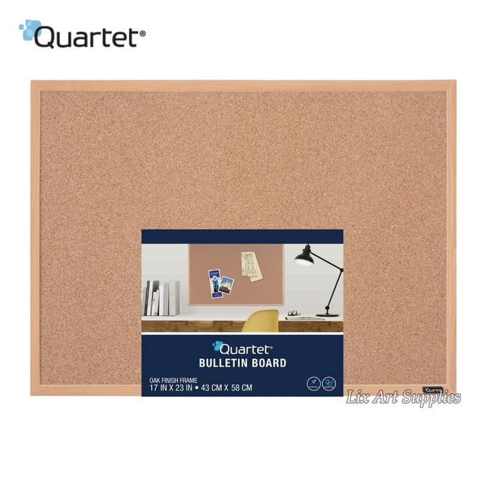 QUARTET Oak Cork Frame Boards 43 x 58 cm (Cork board / Soft board) pasti promo