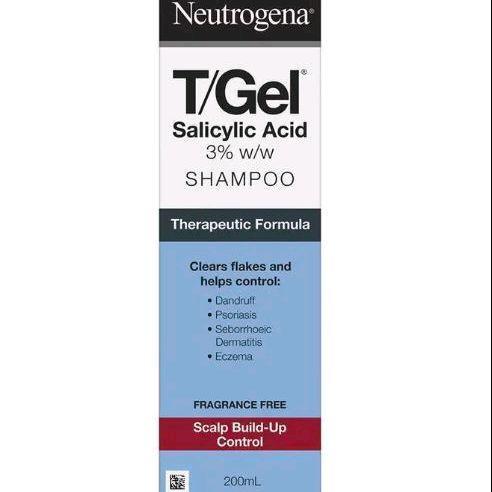 Neutrogena T/gel therapeutic shampoo psoriasis dermatitis dandruff