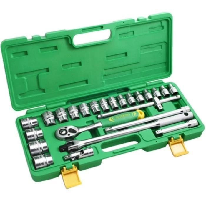 Kunci Sok Tekiro 24 pcs Box Metal / Box Besi Original High Quality