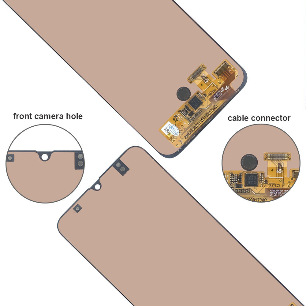 AMOLED LCD for Samsung Galaxy A50 LCD Display Touch Screen Digitizer Assembly for Samsung A50 A505F