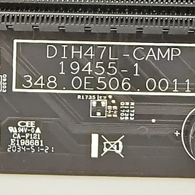 For ACER Nitro N50-610 Motherboard DIH47L-CAMP 19455-1 348.0E506.0011 DDR4 LGA1200 Mainboard