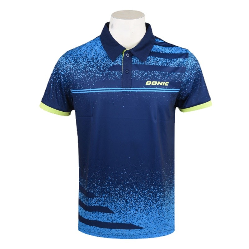 DONIC Sport Polo Donic Table Tennis T Shirt Clothes Sportswear Jersey Men Women Badminton Sport Top 