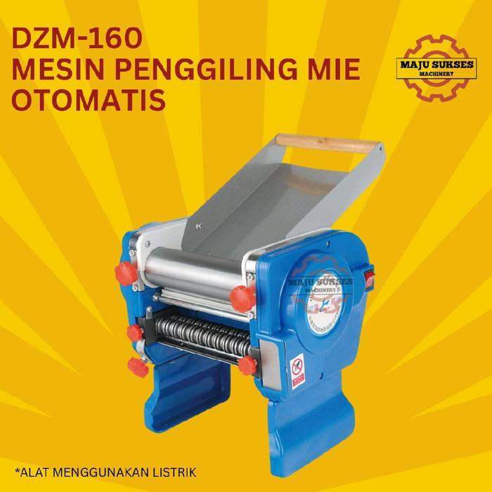 Gilingan Mie Basah Otomatis - DZM 160 untuk menggiling Mie ayam, spageti, kwetiauw, molen, dimsum,