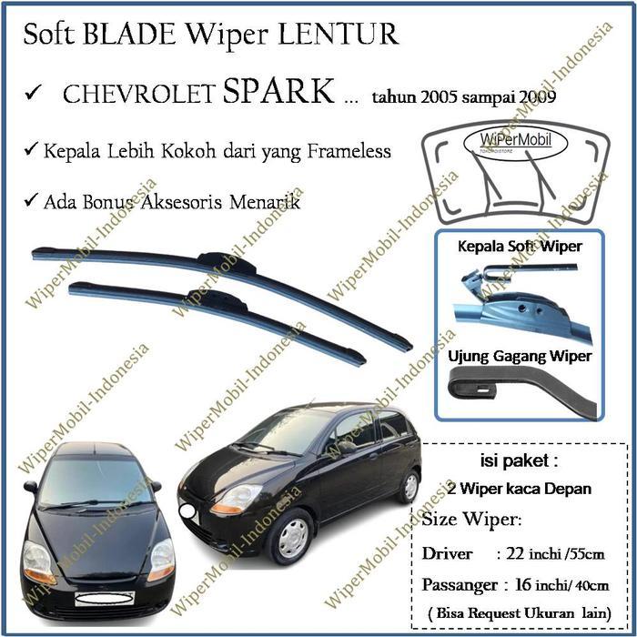 Soft Wiper Chevrolet Spark Generasi Kedua