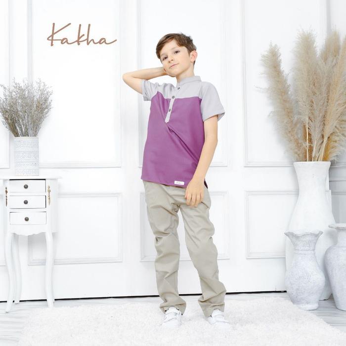 Kakha - Raya Series (Purple)) - Sarimbit Keluarga Muslim