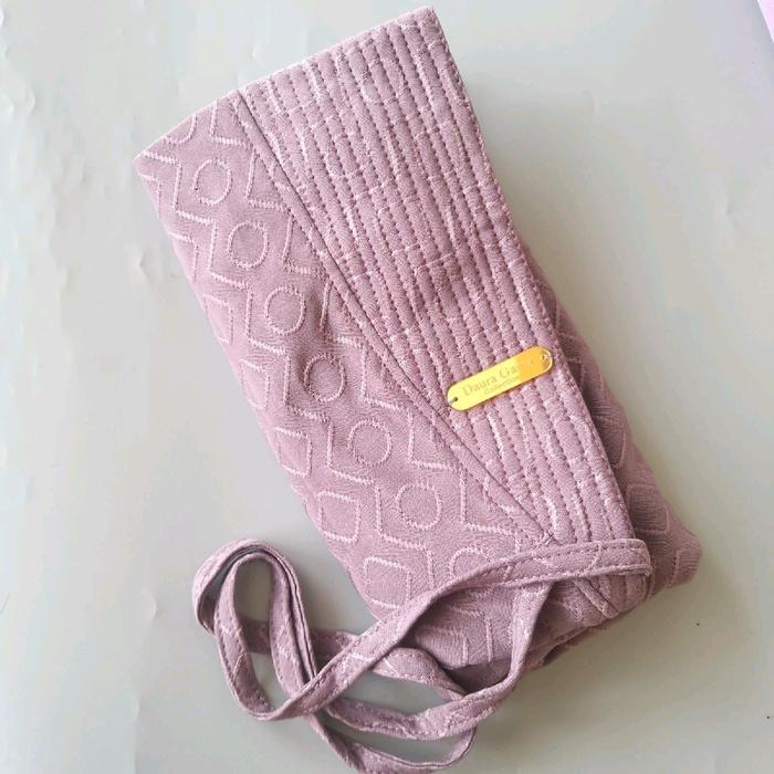 Sedia Jilbab Bergo Pet Tali Motif 3D/Hijab Instan Shifa Mewah Simple