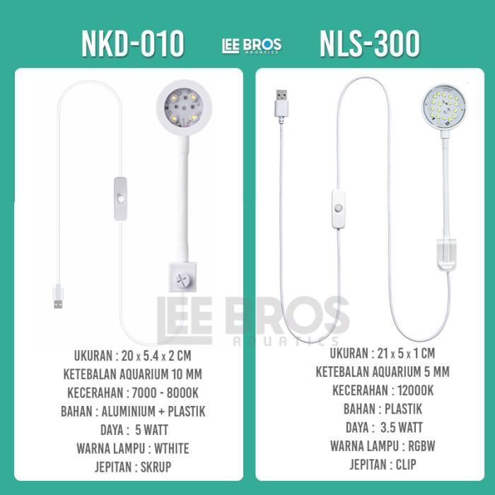 LAMPU AQUARIUM MINI / LED AQUARIUM / LAMPU AQUARIUM JEPIT