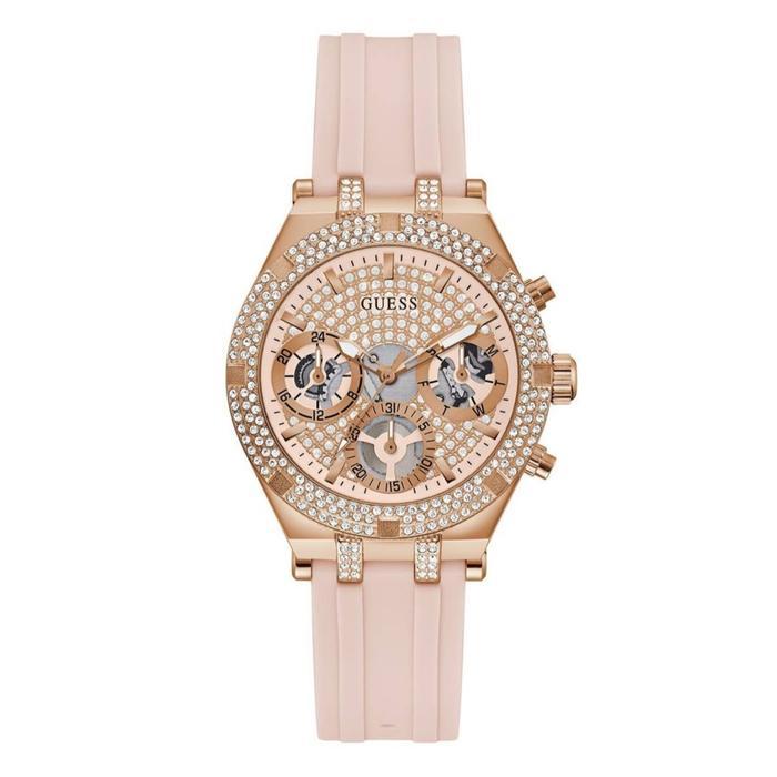 (Jual-1225) Jam Tangan Wanita Guess Original Gw0407L1 GW0407L2 GW0407L3 Rubber