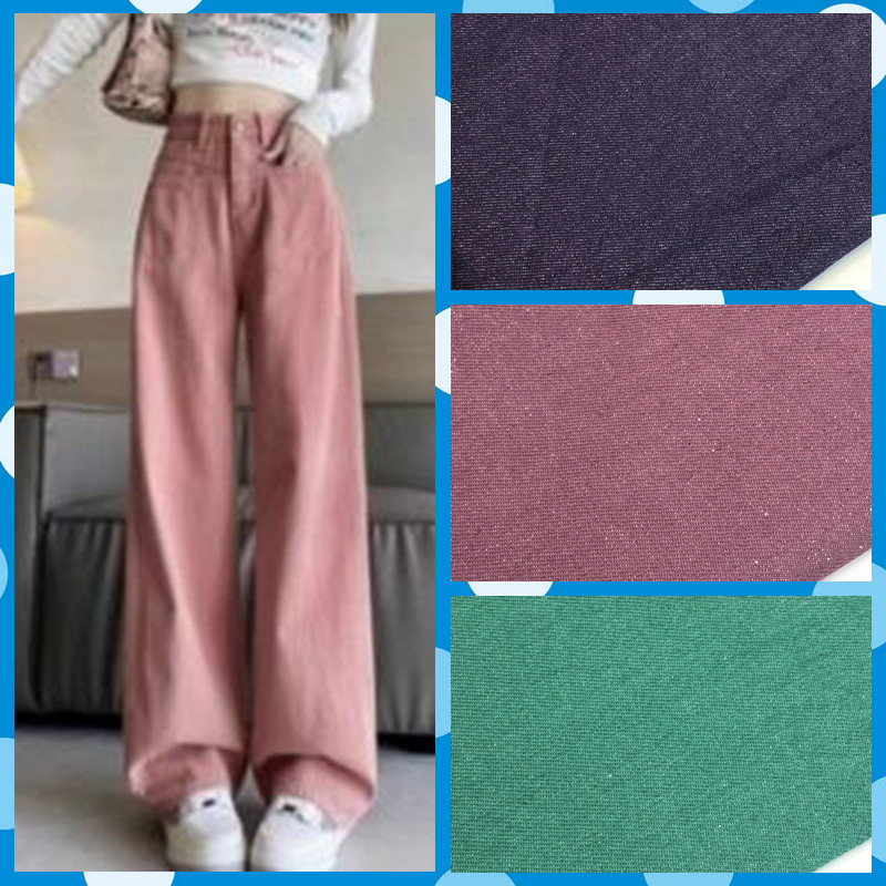 Thickened Colored Denim Fabric Cotton By The Meter for Clothes Jeans Bag Jacket Pants Vest Diy