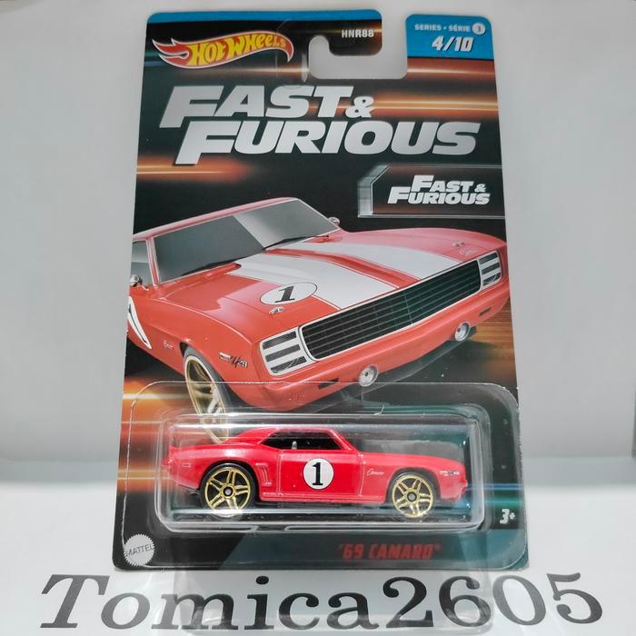 Hotwheels '69 Camaro (Fast & Furious)