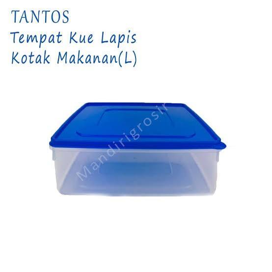 Thebest- Kotak Makanan Kotak Kue Lapis Food Grade Kotak Plastik Kotak Donat