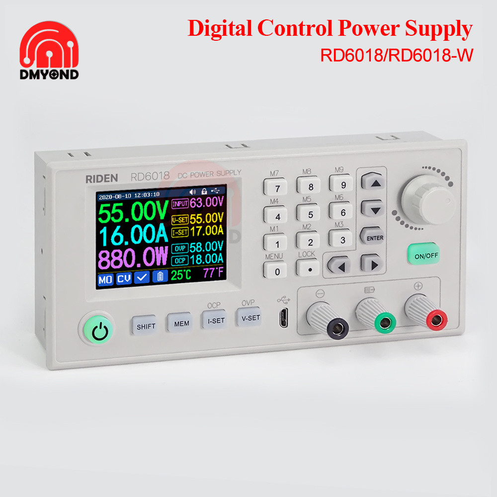 PROMO HARI INI  RD RD6018 RD6018W USB WiFi DC-DC Voltage Step Down Power Supply Module Buck Converte