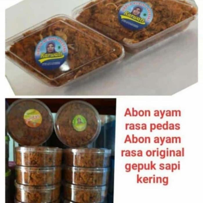 "New" Abon Ayam Karwati Gepuk Sapi Kering Karwati Abon Karwati