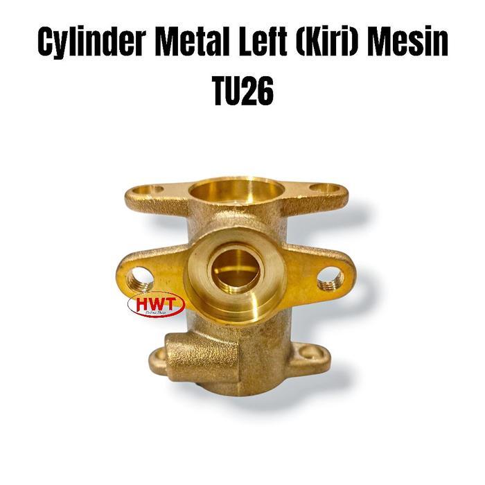 TU26 Cylinder Left Kiri Sparepart Mesin Semprot Hama TU-26