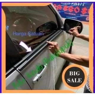 karet list pelipit kaca luar water strip kaca luar Suzuki grand Vitara 1set mobil